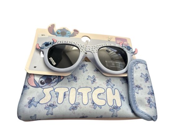 Picture of Girls Disney Lilo And Stitch Sunglasses & Pouch /case NEW m/l