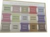 Picture of 75 x Bible Index Label Sticker Self-adhesive Paper Tabs Bible Index Tabs