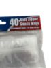 Picture of 40 x  Kids Zipper Seal Snack & Sandwich Bags Packed Lunch Food School Picnic