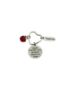 Picture of Teacher Gift A Great teacher is hard to find Keyring with apple Charm NEW