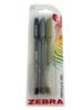 Picture of 3 x Zebra Doodlerz Metallic Gel pens silver, Gold & Black metallic ink pens NEW