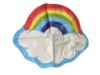 Picture of 3 x inflatable drinks holder drinks floats for pool party etc 3 in the pack cloud with rainbow design