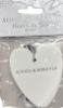 Picture of 20 x Always and Forever Heart Gift Tags Wedding favours, gift tags