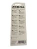 Picture of 2 x zebra z-grip funky ballpoint pens animal brights new boxed