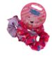 Picture of 2 x peppa pig hair scrunchies set NEW lilac & pink