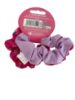 Picture of 2 x peppa pig hair scrunchies set NEW lilac & pink