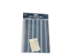 Picture of stripy blue Fathers day gift wrap set with 2 sheets 2 silver Tags NEW