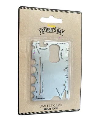 Picture of Father's Day Multi Tool for Wallet - Gift for Dad