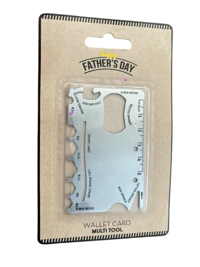 Picture of Father's Day Multi Tool for Wallet - Gift for Dad