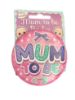 Picture of Large 7.5cm Mum to Be Badge Pink Girl Baby Shower Gender Reveal Party