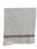 Picture of ikea HILDEGUN Tea towel 45x60cm white / red new