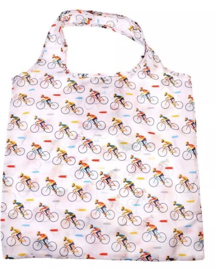 Picture of Le Bicycle Recycled Foldaway Shopper Bah Bicycle Tote Bag NEW