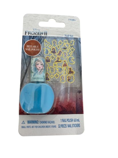 Picture of Disney frozen Nail Polish & Frozen nail sticker gift set Frozen Gift for Girls