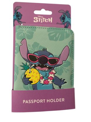 Picture of Disney Stitch Passport Cover Holder New Lilo & stitch Passport Holder tropical