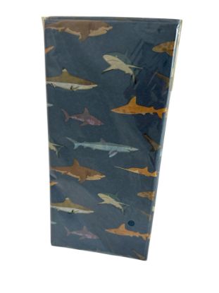 Picture of 10 sheets sharks Tissue Paper shark tissue paper 50 x 70cm