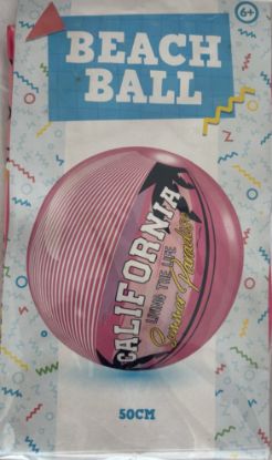 Picture of Pink california Beach Ball inflatable NEW 50cm