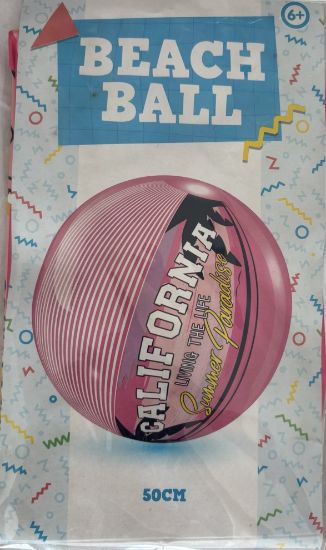 Picture of Pink california Beach Ball inflatable NEW 50cm