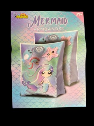 Picture of Mermaid ARMBANDS MERMAID inflatable swim arm bands arm bands age 3 + blue and lilac