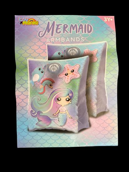 Picture of Mermaid ARMBANDS MERMAID inflatable swim arm bands arm bands age 3 + blue and lilac