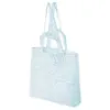 Picture of Ikea Skynke Carrier Blue White Geometric Reusable Foldable 36 cm 605.443.91