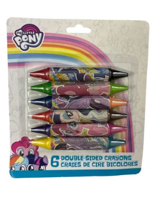 Picture of 6 x My Little Pony crayons Double sided crayons Pack