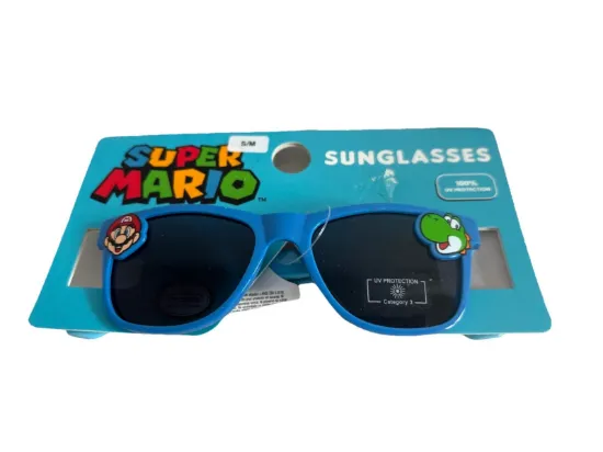 Picture of SUPER MARIO BROS NINTENDO super mario Sunglasses 100% UV NEW  S/M