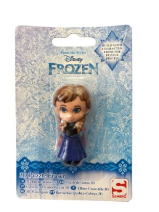 Picture of disney frozen anna 3d puzzle eraser boxed NEW