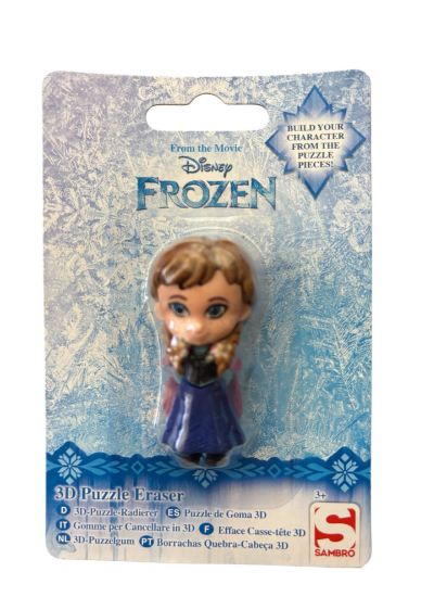 Picture of disney frozen anna 3d puzzle eraser boxed NEW