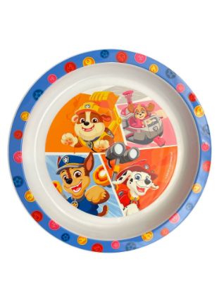 Picture of Paw patrol Plate Reusable paw patrol Friendship plate 21 cm NEW