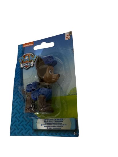 Picture of Paw Patrol Chase 3D Puzzle Eraser Boxed NEW