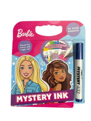 Picture of Barbie Mystery Ink colouring magic with mystery ink pen NEW