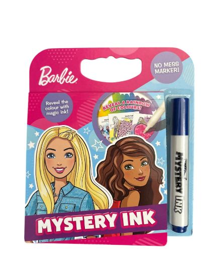 Picture of Barbie Mystery Ink colouring magic with mystery ink pen NEW