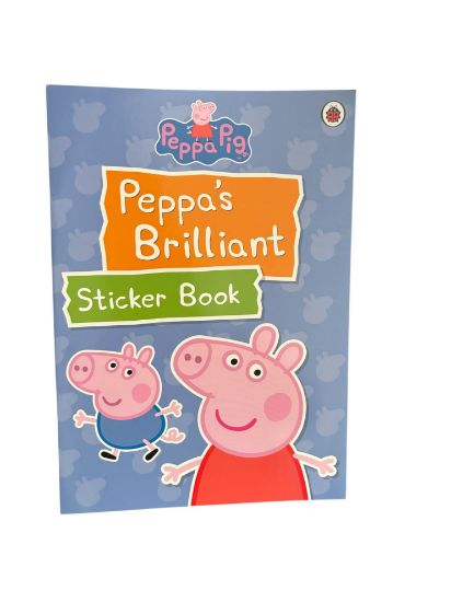 Picture of Peppa's Brilliant Sticker Book Paperback Peppa Pig Sticker book