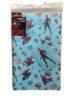 Picture of MARVEL spiderman GIFT WRAP 2 x sheets + 2 TAGS Spiderman gift wrap pale blue
