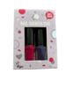 Picture of 2 Nail varnish Duo Gift Set hot pink and purple gift for her