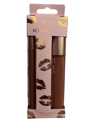 Picture of Lip Gloss & pencil duo Oh My Beauty Iconic Beauty Duo NEW Boxed