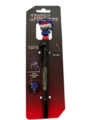 Picture of Transformers Spinner Pen  Fidget Pen Blue Ink Pen NEW