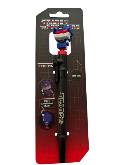 Picture of Transformers Spinner Pen  Fidget Pen Blue Ink Pen NEW