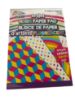 Picture of 30 sheets artist neon paper pad fluorescent new