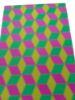 Picture of 30 sheets artist neon paper pad fluorescent new