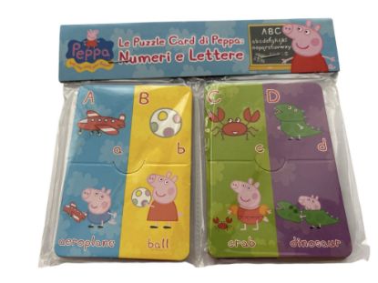 Picture of Peppa Pig Learning Flash Cards Alphabet Education Peppa Pig flash cards