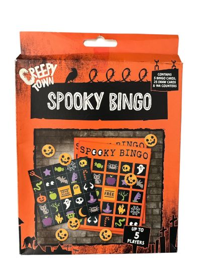Picture of Halloween Bingo Game halloween party game NEW boxed