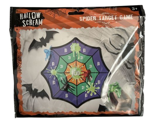 Picture of Kids Spider splat Target Game Halloween Party Game NEW halloween game