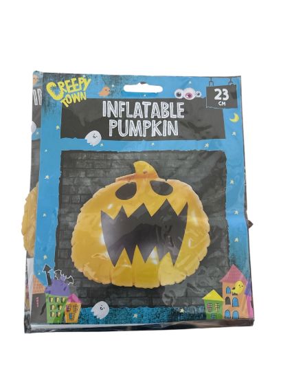 Picture of Halloween Decoration Inflatable Pumpkin 23cm approx NEW