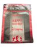 Picture of Red Happy Halloween Door Stickers Decoration Scary Blood NEW Foam stickers