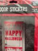 Picture of Red Happy Halloween Door Stickers Decoration Scary Blood NEW Foam stickers