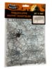 Picture of halloween table cover Spiderweb design White with Black NEW 54 x 108 cm