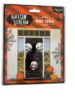 Picture of halloween door cover skeleton trick or treat door cover NEW PURPLE