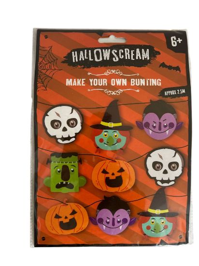 Picture of Halloween Make Your Own Foam Halloween Bunting 2.5m aprox NEW