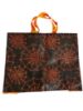 Picture of Halloween Tote Bag Cobweb Design NEW black and Orange spidersweb